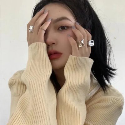 冬天的女子